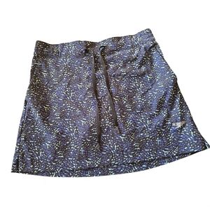 LNWOT  -  Speedo Women's Blue Patterned Mini Skort Sz M